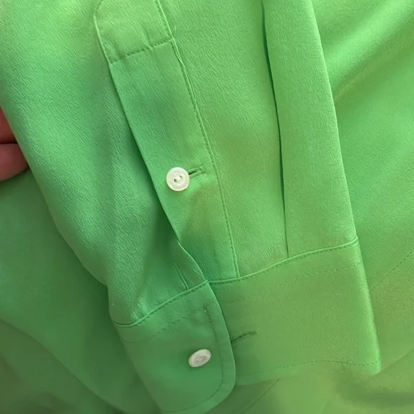 BNWT Polo long sleeve silk blouse - Picture 4 of 4